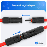 Connecteur panneau solaire 1000V PV IP68 pour câble so