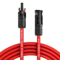 10m Solar Verl&auml;ngerungskabel 4mm&sup2; Kabel...