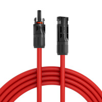 10m Solar cable H1Z2Z2-K 4mm² with solar plug Solar soc