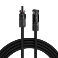 10m Solar cable H1Z2Z2-K 4mm² with solar plug Solar soc