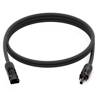 10m Solar cable H1Z2Z2-K 4mm² with solar plug Solar soc