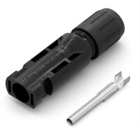 Rallonge solaire câble 6mm² avec connecteur solai