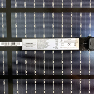 Solarpanel 410W 120 Zellen Dual-Glas IP68 für Balkon und Dach Photovoltaik Module zum Strom sparen