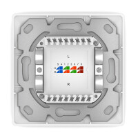 LAN socket CAT 6 network socket surface-mounted / flush-moun