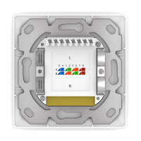 LAN socket CAT 6a network socket surface / flush 1 x RJ45 RA