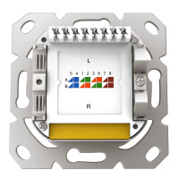 LAN Dose CAT 6a Netzwerkdose Unterputz 1 x RJ45 ohne Abdecku
