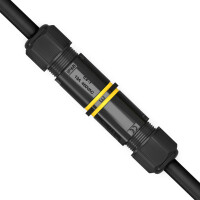 Kabelverbinder wasserdicht IP68 für Stromkabel Kabelsteckverbinder 1,0 mm² / 2,5 mm²