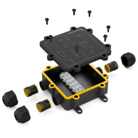 Abzweigdose wasserdicht IP68 3 Wege Typ Y Installationsdose 
