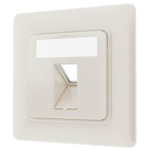 Netzwerkdose für Keystone Modul RJ45 Unterputz 1 x...