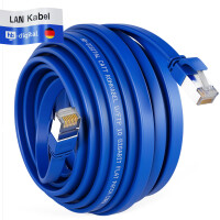 30m Câble Rj45 Cat 7 cable ethernet plat câble b