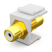Multimedia Keystone Module für USB C, USB 2.0, USB 3.0, HDMI 2.0, RCA, Polklemme und Klinkenbuchse Verbindungen