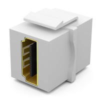 Multimedia Keystone Module HDMI 2.0 white 1