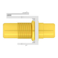 Multimedia keystone module red RCA connector cinch/RCA conne