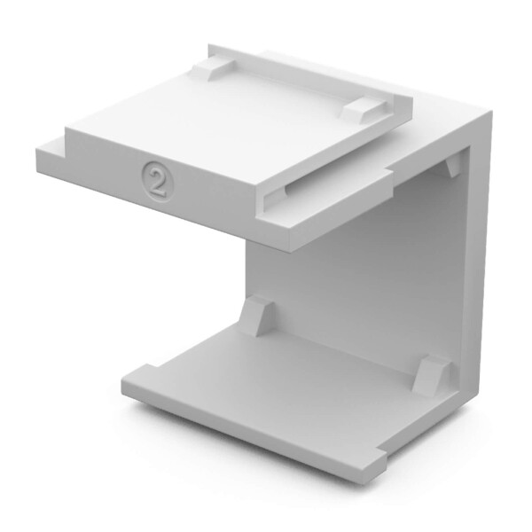 Keystone System Keystone Abdeckung Keystone Staubschutz für Patch Panel Keystone Syste ...