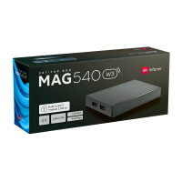 MAG 540w3 IPTV Set Top Box 1GB RAM 4K HEVC H 265 Unterst&uum