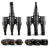 Solarstecker Verteiler Typ-T 3-Fach / MC4 kompatible Verbind