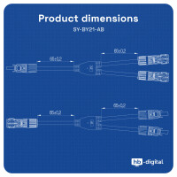Distributeur panneaux solaire Type Y Connecteur double photo