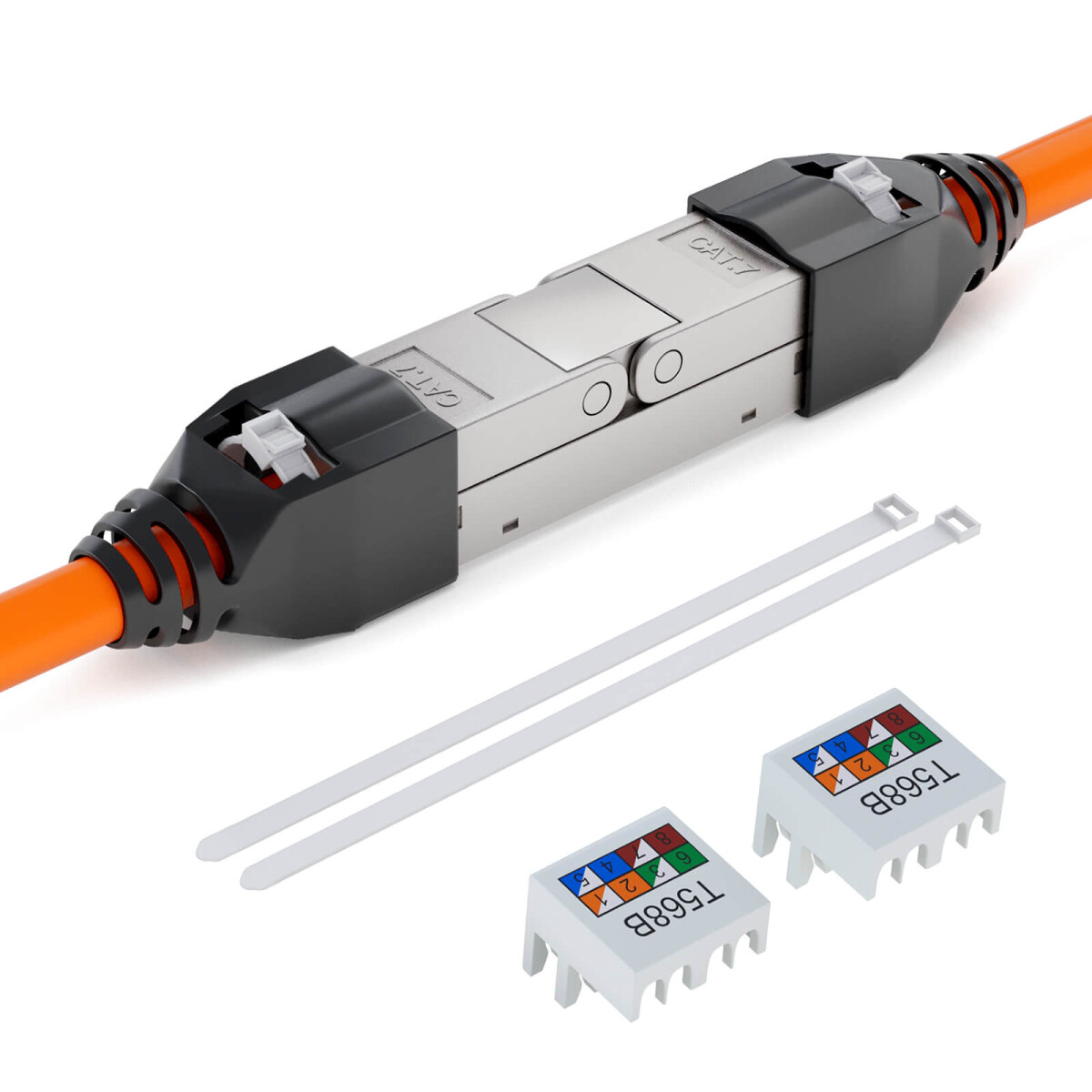 10stk 10 AWG Kabelverbindermutternsatz, 60 Ampere Schnellanschlussklemme Kabelspleißverbinder Messing 10 Gauge-Kabelverbindersatz mit Schrumpfschlauch und Schraube für Haushaltsgeräte