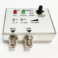 Satfinder mit LED und Signalton Ausgabe 4