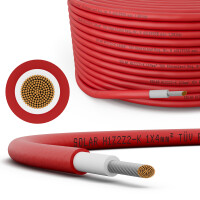 Câble solaire 40 m Câble PV 4 mm2 pour syst&egra