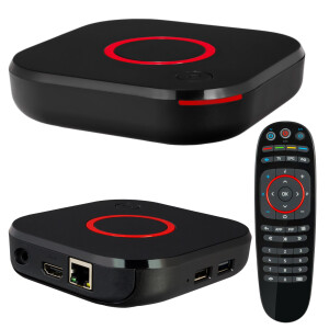 MAG 544w3 IPTV Set Top Box mit 4K und HEVC H 265 Unterstützung Linux WLAN integriert