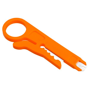 LSA Anlegewerkzeug Schneid Klemm Orange