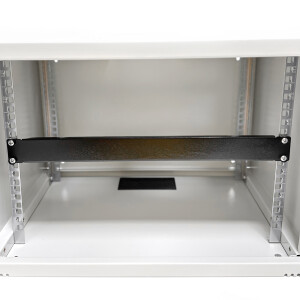 19 inch rack panel 1U for server cabinet steel black