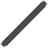 19 inch rack panel 1U for server cabinet steel black 7