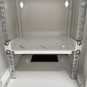 10 inch shelf 1U for network enclosure 150mm light grey