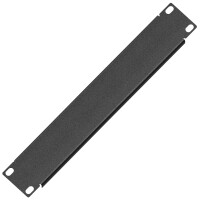 Rack panel 10 inch 1U for server enclosure steel black 6