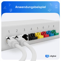 RJ45 Dust protection plug PVC network connection cap SET 3