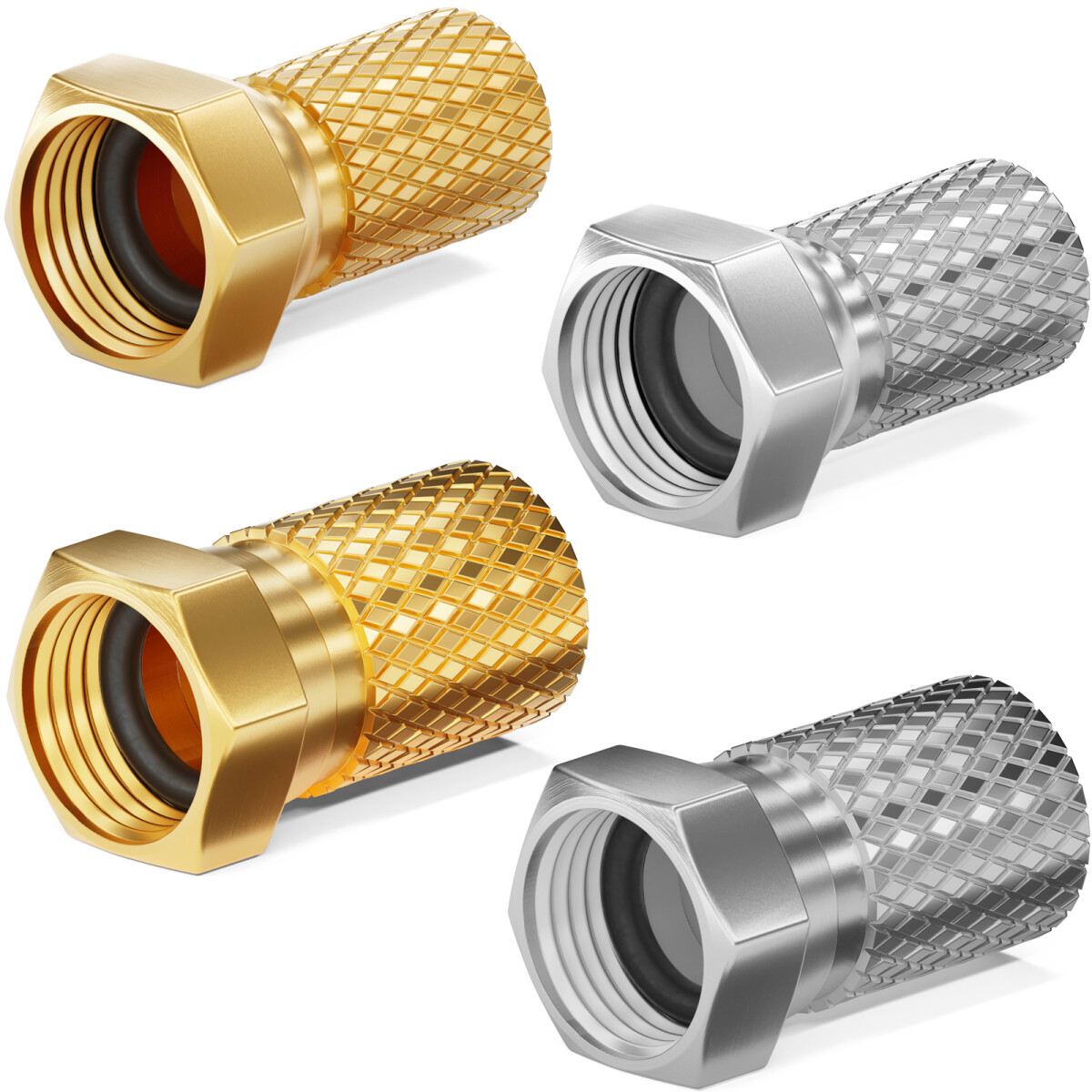 F-Connectoren – Voor Coaxkabel en Satelliet - Beugels en Meer F-Connectoren – Voor Coaxkabel en Satelliet - Beugels en Meer