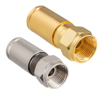 Kompression F-Stecker für Koaxkabel gallery