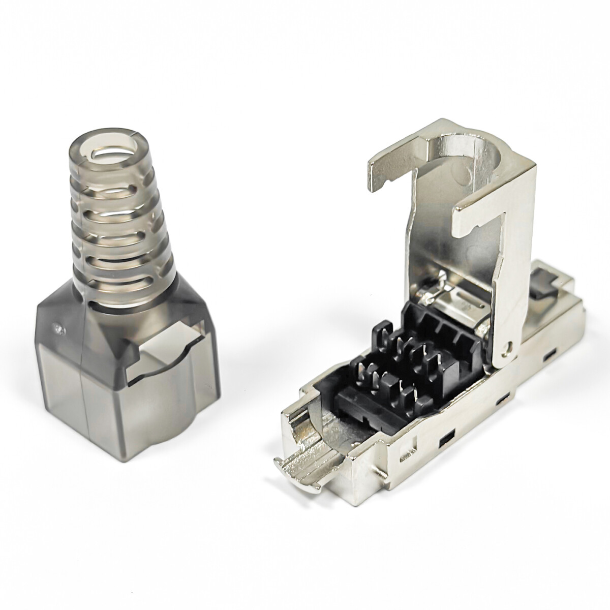 Netzwerkstecker RJ45 CAT 6a POE Unterstützung LSA | hb-digital.de, 3,49