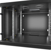 Armoire réseau 19 pouces 7U Coffret mural noir non mo