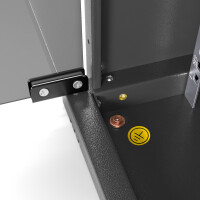 Netzwerkschrank 19 Zoll 9HE Wandgehäuse schwarz unmonti