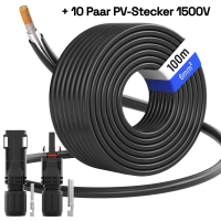 Solarkabel Set 100m 6mm² H1Z2Z2-K + gallery