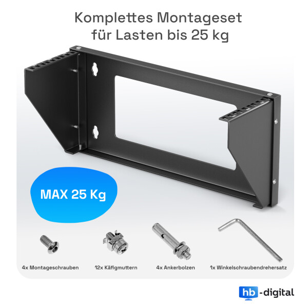 Wandhalterung Schwarz, 3" – Magnetischer Rahmen Für Poster, Fotos & Notizen, Selbstklebend