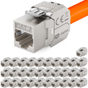 32 Pcs. Keystone Modul Cat 7 RJ45 Jack
