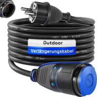 25m Verlängerungskabel Outdoor H07RN-F IP44 mit Sicherh