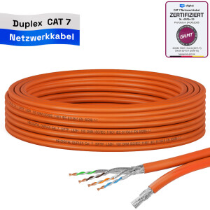 Câble ethernet cat 7 Duplex 5m