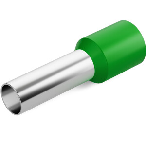 Embout de cablage 6mm2 x 12mm vert