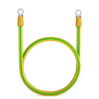 Erdungskabel mit Ringöse 4mm² / 6mm² Grü