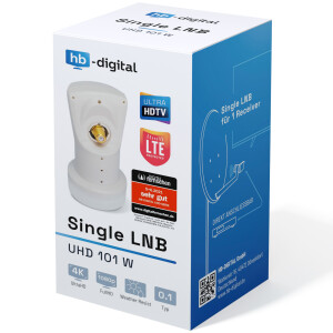 LNB Single hb-digital UHD 101W weiß