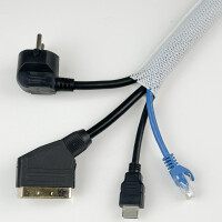 Flex Kabelkanal mit Klett, 32mm 3