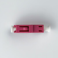 LWL Verbinder LC/UPC-LC/UPC Simplex OM4 Multimode - violett 