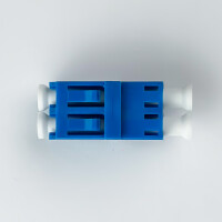 LWL Verbinder LC/UPC-LC/UPC Duplex OS1/OS2 Singlemode - blau
