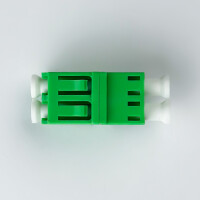 LWL Verbinder LC/APC-LC/APC Duplex OS1/OS2 Singlemode - gr&u