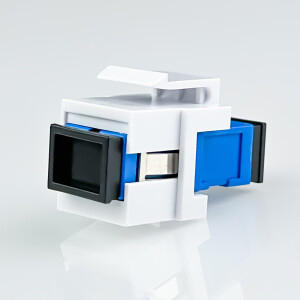 LWL Keystone Verbinder SC/UPC-SC/UPC Simplex OS1/OS2...