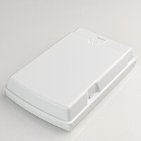 LWL Verteilerbox 2-fach FTTH-BOX ABS weiß 3